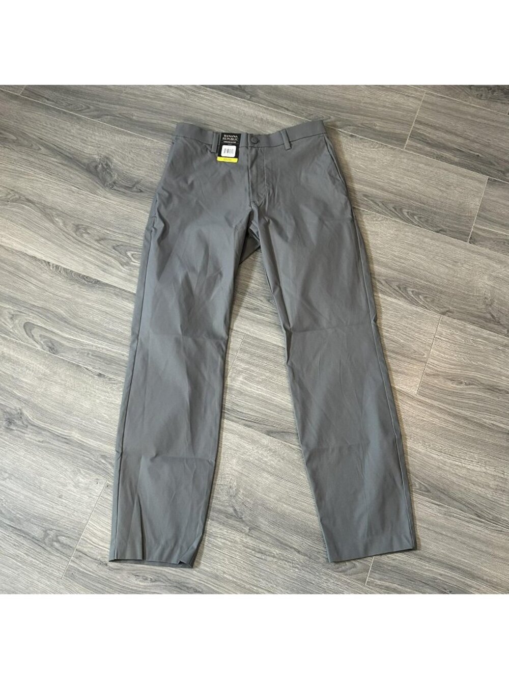 Banana Republic Pants Mens 30x30.5 Gray Commuter Flex Stretch Travel Office